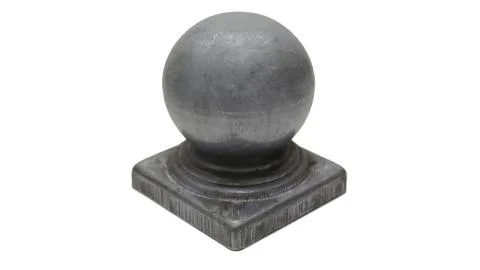 Finial on the posts. Stock Photos