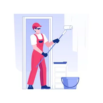 Finish coat isolated concept vector illustration. Ilustración de archivo