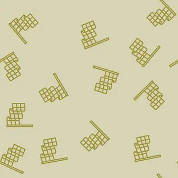 Finish flag check mark line vector seamless pattern イラスト素材