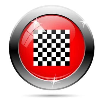 Finish flag icon 스톡 일러스트