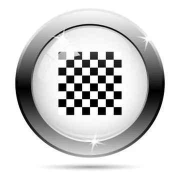 Finish flag icon Illustrazione stock