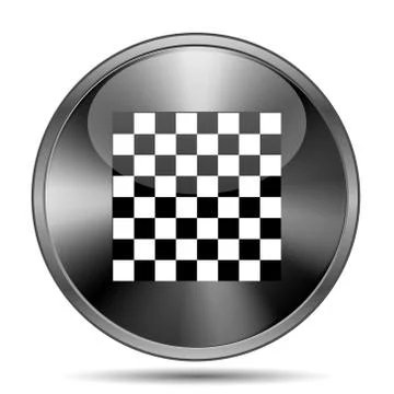 Finish flag icon Illustrazione stock