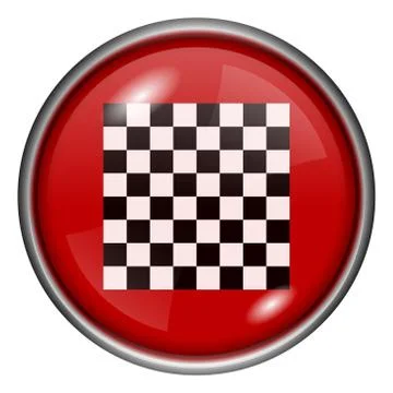 Finish flag icon Illustrazione stock