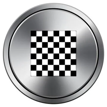 Finish flag icon Illustrazione stock