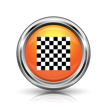 Finish flag icon Stock Illustration