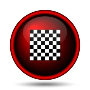 Finish flag icon Illustrazione stock