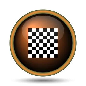 Finish flag icon Illustrazione stock