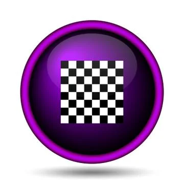 Finish flag icon Illustrazione stock