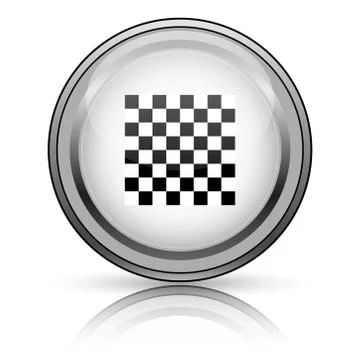 Finish flag icon Illustrazione stock