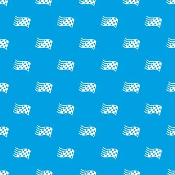 Finish flag pattern vector seamless blue 스톡 일러스트