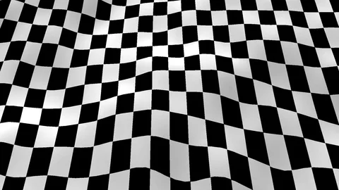 Finish Flag to use as a transition element. Includes a Luma Matte Alpha used to Stockbeeldmateriaal 76792711