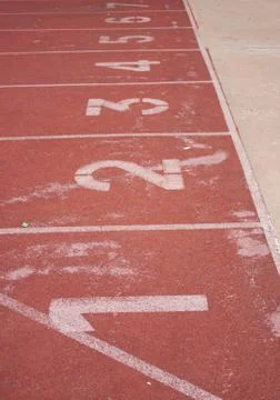 At finish line Stock Photos