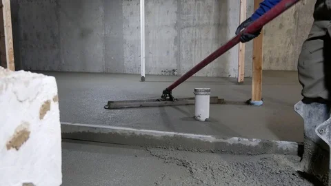 Finished concrete Stock Footage 123394372