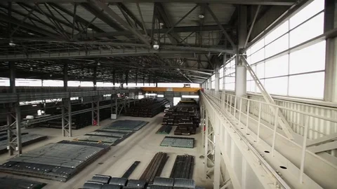 Finished goods warehouse Stock Footage 72765842