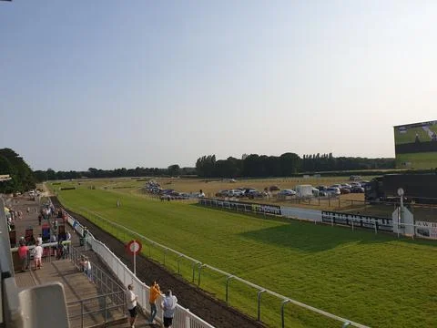 The Finishing Post 库存照片