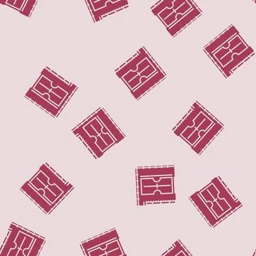Finite element analysis mechanical engineer glyph seamless pattern Illustrazione stock