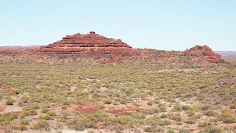 Finke Gorge Landscape 3 Stock Footage 155229660