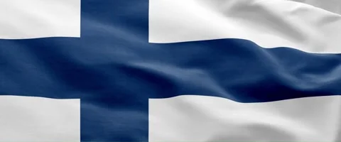 Finland Flag Animation – Seamless Loop (4K UHD) Stock Footage 318723954
