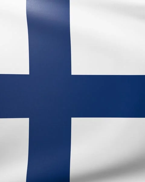 Finland flag Stock Footage 302741173