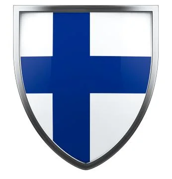 Finland flag Stock Illustration