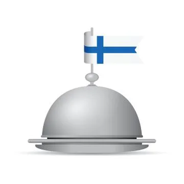 Finland flag Stock Illustration