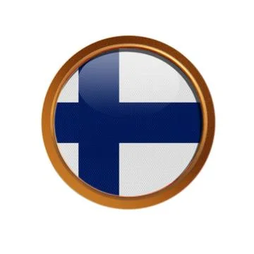 Finland flag Stock Illustration
