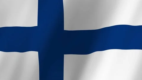 Finland flag waving animation Vídeos de archivo 220388437