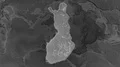 Finland - hub of the world. Grayscale 4k or 4k+ Resolution