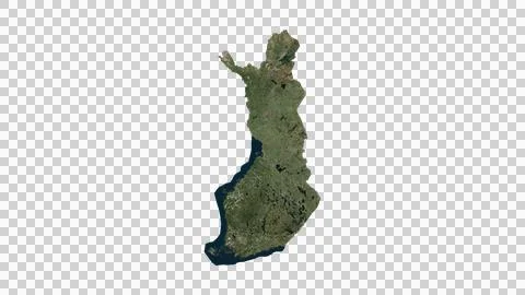 Finland Map Stock Illustration