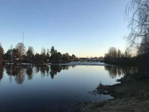 Finland River Stock Photos