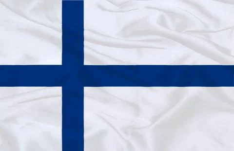 Finland texture Flag Stock Illustration