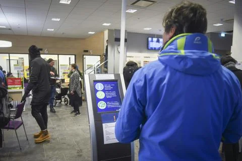 Finland unconditional basic income experiment, Helsinki - 04 Jan 2017 Stock Photos