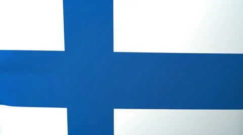 Finland Waving Flag Stock Footage 10761853