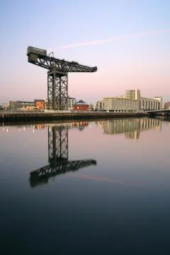 Finnieston Crane Foto stock