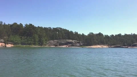 Finnish archipelago Stock Footage 133262730