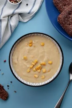 Finnish Bread pattern on a pink background Stock Photos