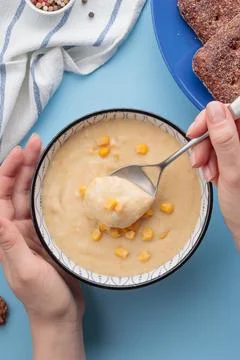 Finnish Bread pattern on a pink background Stock Photos
