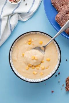 Finnish Bread pattern on a pink background Stock Photos