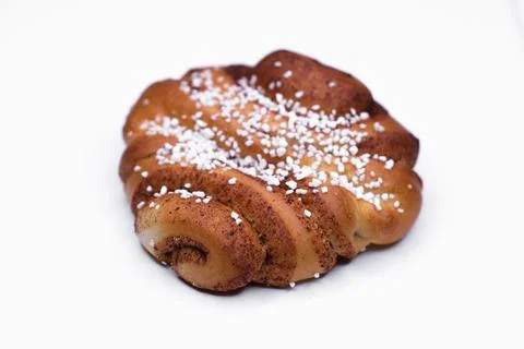 Finnish Cinnamon Roll Stock Photos