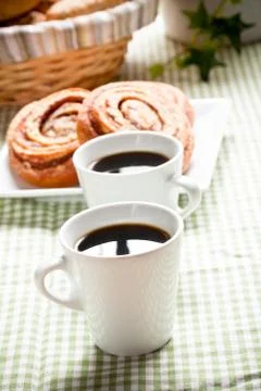 Finnish coffeebread Stockfoto's