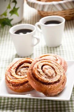 Finnish coffeebread Stock-Fotos