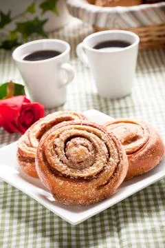 Finnish coffeebread Stockfoto's