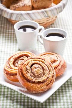 Finnish coffeebread Foto stock