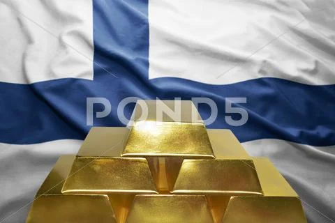 Finnish gold reserves Stock Photos