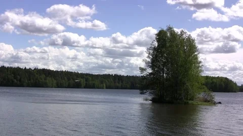 Finnish landscape Stock Footage 51664862