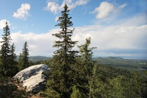 Finnish landscape Foto stock