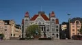 Finnish National Theatre (Suomen Kansallisteatteri), Helsinki Central HD Footage