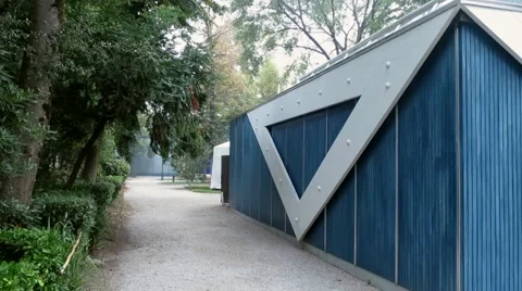 Finnish pavilion in Venice Stock Footage 68371410