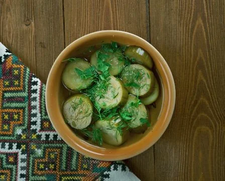 Finnish pickles Stock Photos