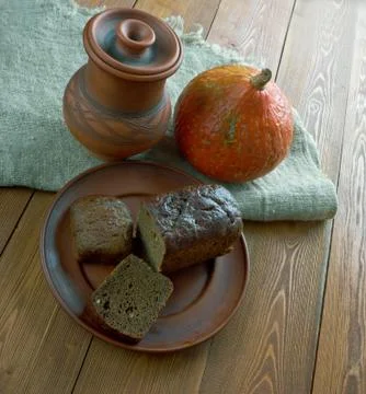 Finnish rye bread Foto stock